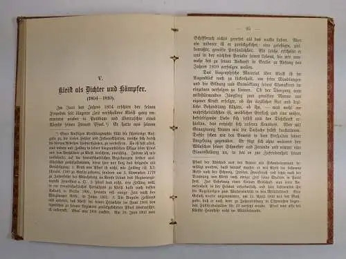 Buch: Das Kleist-Problem, S. Rahmer, 1903, Georg Reimer Verlag, gebraucht, gut