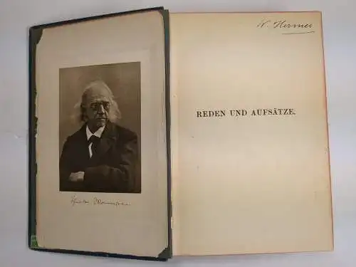 Buch: Reden und Aufsätze, Mommsen, Theodor. 1905, Weidmannsche Buchhandlung