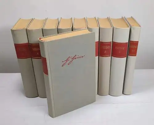 Buch: Werke und Briefe, Heine, Heinrich. 10 Bände, 1961, Aufbau Verlag