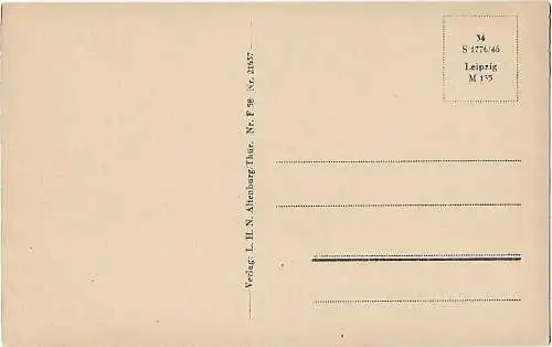 AK Altenburg i. Thür. Orig. Fliegeraufnahme. ca. 1913, Postkarte. Serien  282257