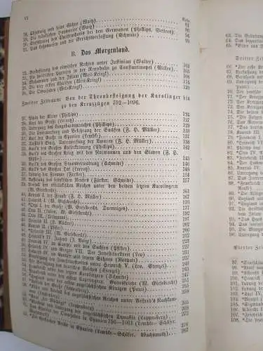 Buch: Die Geschichte des Mittelalters, Wilhelm Pütz, 1862, DuMont-Schauberg