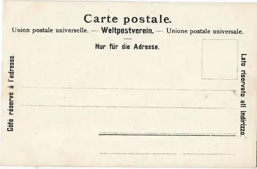 AK Meyringen. Oberer Reichenbachfall. ca. 1911, Postkarte. Serien Nr, ca. 1911