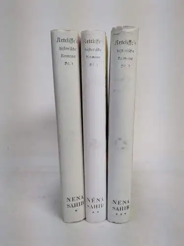 Buch: Nena Sahib. 1. bis 3. Band, Sir John Retcliffe, 1926, 3 Bände