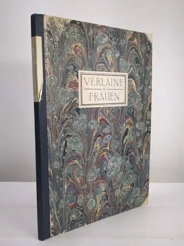 Buch: Frauen (Femmes), Paul Verlaine / Curt Moreck, 1920, Paul Steegemann