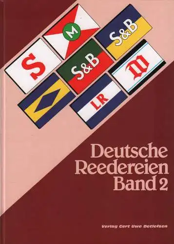 Buch: Deutsche Reedereien Band 2, Detlefsen, Gert Uwe, 1995, gebraucht, sehr gut