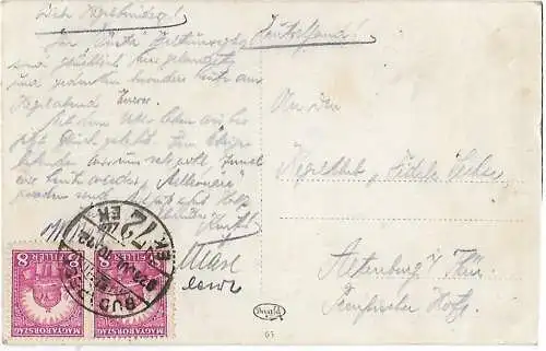 AK Budapest Margitsziget. ca. 1912, Postkarte. Ca. 1912, gebraucht, gut