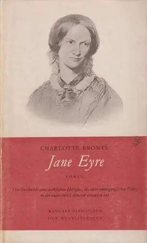 Buch: Jane Eyre, Bronte, Charlotte. Manesse Bibliothek der Weltliteratur