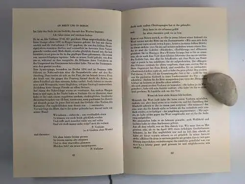 Buch: Mein Bild von Stefan George, Text+Tafeln, Robert Boehringer, 1951, Küpper