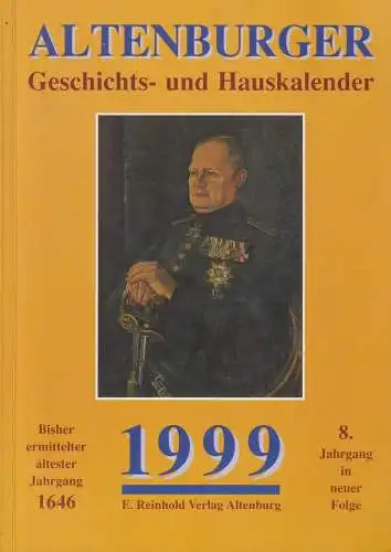 Buch: Altenburger Geschichts- und Hauskalender 1999,  E. Reinhold Verlag