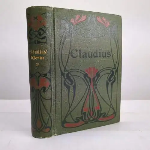 Buch: Matthias Claudius' Werke, Georg Behrmann, 1920, Max Hesses Verlag