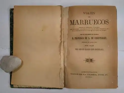 Buch: Viajes por Marruecos, Urrestarazu / Sidi Abd-el-kader-ben-edchilali