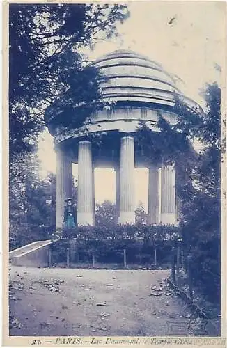 AK Paris. Lac Daumesnil. le Temple Grec. ca. 1930, Postkarte. Ca. 1930