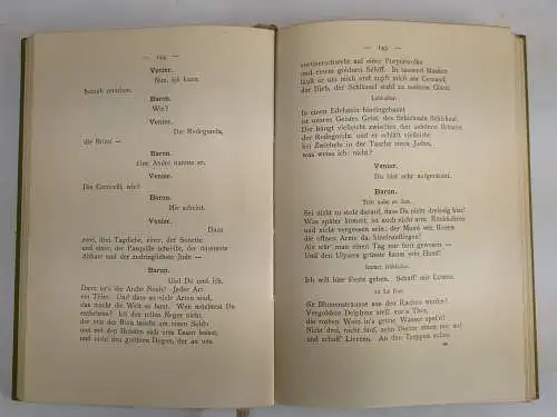 Buch: Theater in Versen, Hofmannsthal, Hugo von. 1905, S. Fischer Verlag