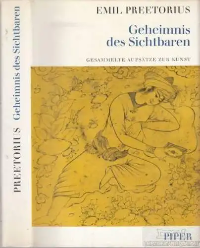 Buch: Geheimnis des Sichtbaren, Preetorius, Emil. 1963, R. Piper & Co Verlag