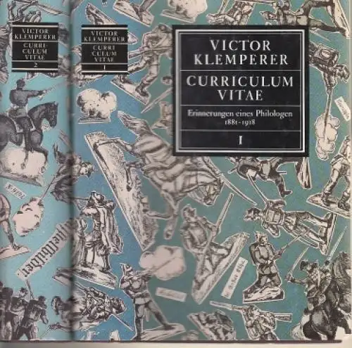 Buch: Curriculum Vitae, Klemperer, Victor. 2 Bände, 1989, gebraucht, gut