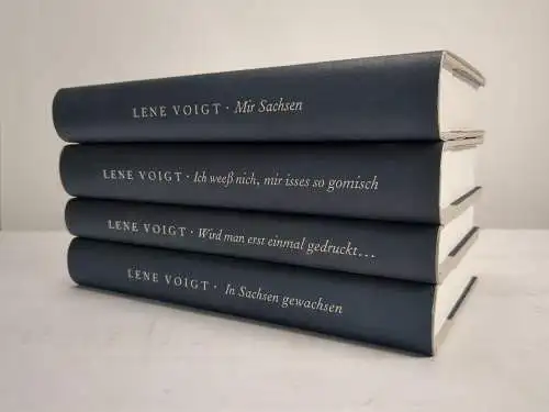 Buch: Lene Voigt - Werke, 4 Bände, 2005, Connewitzer Verlagsbuchhandlung