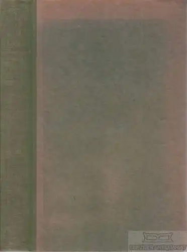 Buch: Der singende Baum, Bölsche, Wilhelm. 1924, Carl Reißner Verlag