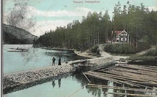 AK Tinoset. Telemarken. ca. 1930, Postkarte. Ca. 1930, gebraucht, gut