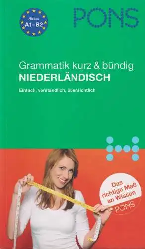 Buch: PONS Grammatik kurz & bündig - Niederländisch, Gabriel-Kamminga, 2010