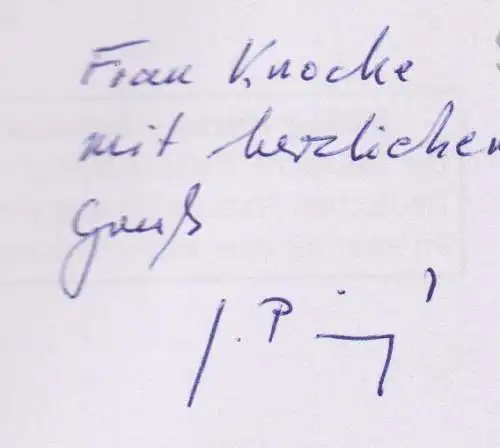 Buch: 1945, Pönnighaus, J. M., 2017, Oder Vögel singen auch in Ruinen, signiert