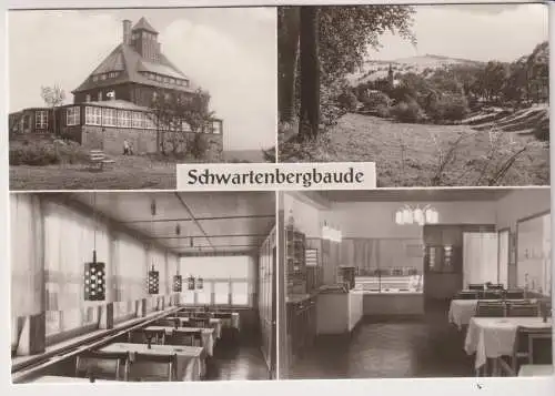 AK Schwartenbergbaude. Neuhausen (Erzgebirge), 1978, Bild und Heimat, Fot 341832