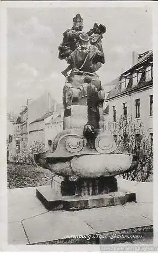 AK Altenburg i. Thür. Skatbrunnen. ca. 1913, Postkarte. Ca. 1913, Verlag L.H.N