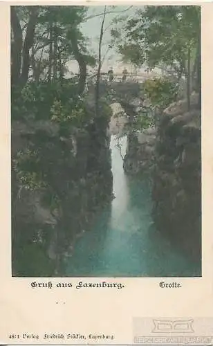 AK Gruss aus Laxenburg. Grotte. ca. 1913, Postkarte. Ca. 1913, gebraucht, gut