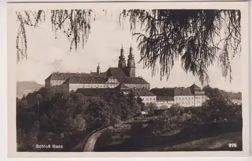 AK Schloß Banz, Kunstverlag J. Hospe, Fotokarte, ungelaufen, gebraucht, gut