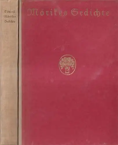 Buch: Gedichte. Mörike, Eduard, Georg D. W. Callwey Verlag, Text in Fraktur