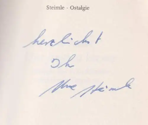 Buch: Uns fragt ja keener, Steimle, Uwe, 1999, Eulenspiegel Verlag, signiert