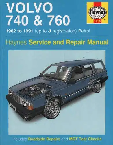 Buch: Volvo 740 und 760 Owners Workshop Manual, 2003, Service and Repair Manual