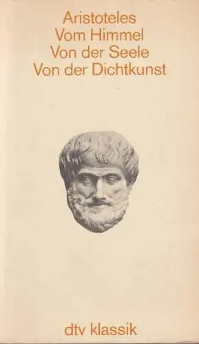 Buch: Vom Himmel / Von der Seele / Von der Dichtkunst, Aristoteles, 1987, dtv