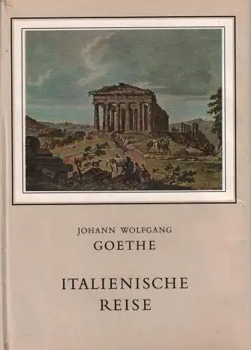 Buch: Italienische Reise, von Goethe, Johann Wolfgang, Hirmer Verlag 342001