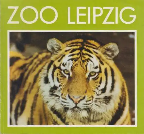 Buch: Wegweiser durch den Zoologischen Garten Leipzig, Seifert, Siegfried