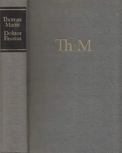 Buch: Doktor Faustus, Mann, Thomas. 1965, Aufbau Verlag, gebraucht, gut