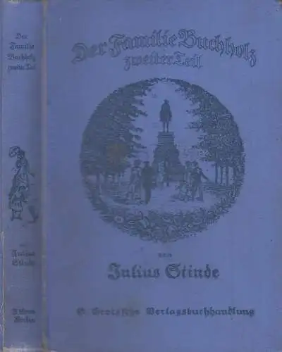 Buch: Der Familie Buchholz zweiter Teil, Stinde, Julius, 1917, Grote'sche