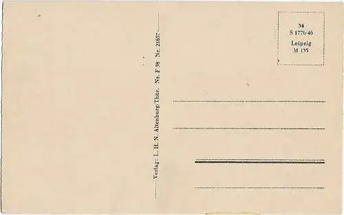 AK Altenburg i. Thür. Orig. Fliegeraufnahme. ca. 1913, Postkarte. Serien  277958