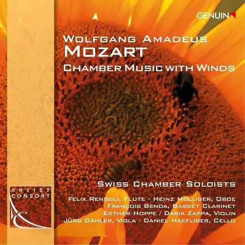 CD: Wolfgang Amadeus Mozart, Chamber Music with Winds. 2014, gebraucht, gut