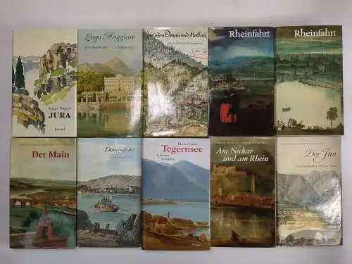 10 Bücher Prestel Landschaftsbücher Flüsse und Seen: Main, Rhein, Tegernsee ...