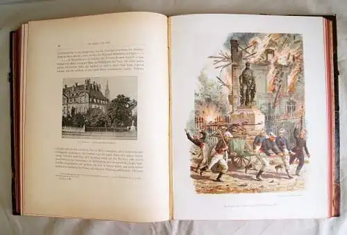 Buch: Die Belagerung von Strassburg, Fischbach, Gustav. 1897, gebraucht, gut