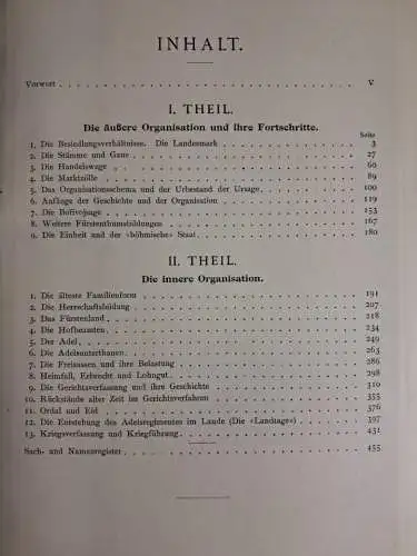 Buch: Social-Geschichte Böhmens in vorhussitischer Zeit, Julius Lippert, 1896