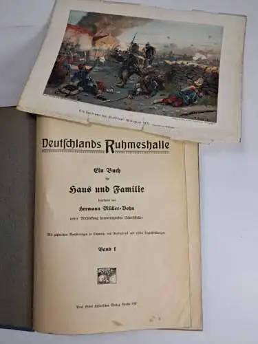 Buch: Deutschlands Ruhmeshalle Band 1, Hermann Müller-Bohn, Paul Kittel Verlag