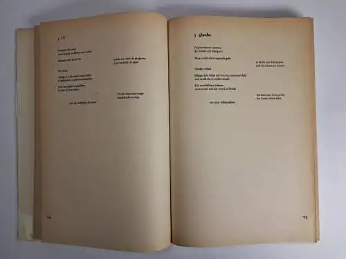 Buch: Versos, Gedichte, Gerardo Diego, 1964, Studio Neue Literatur, zweisprachig