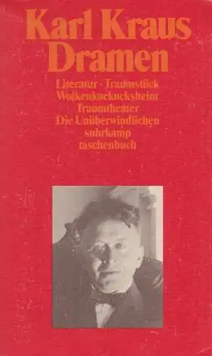 Buch: Dramen, Kraus, Karl, 1989, Suhrkamp Verlag, Schriften Band 11