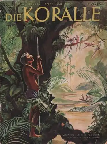 Die Koralle. 3. Jahrgang. Heft 2. Mai 1927, Kern, Maximilian u.a., Ullstein, gut
