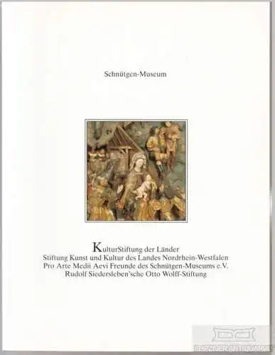 Buch: Schnütgen-Museum, Westermann-Angerhausen, Hiltrud. Patrimonia, 1993