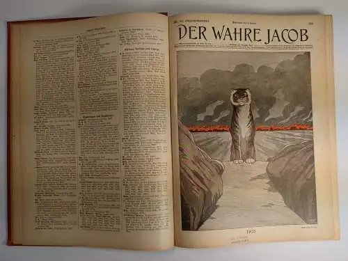 Der wahre Jacob Jahrgang 1915 Nr. 743-768, 25 Hefte, B. Heymann, Dietz Verlag