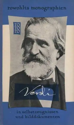 Buch: Guiseppe Verdi, Kühner, Hans. Rowohlts bildmonographien, rm, rororo, 1961