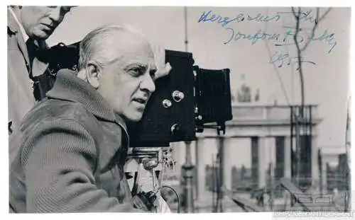 Josef von Baky. Autogrammkarte. Signiert, Autogrammkarte, Foto Arthur Grimm