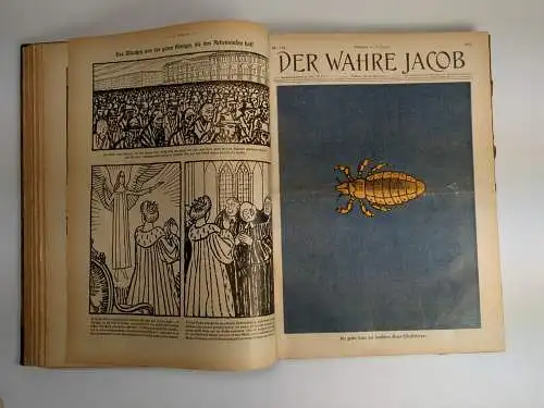 Der wahre Jacob 1908-1914 (unvollständig), 31 Hefte, J. H. W. Dietz Nachfolger